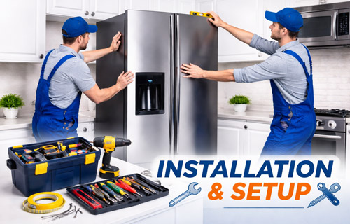 fridge-installation
